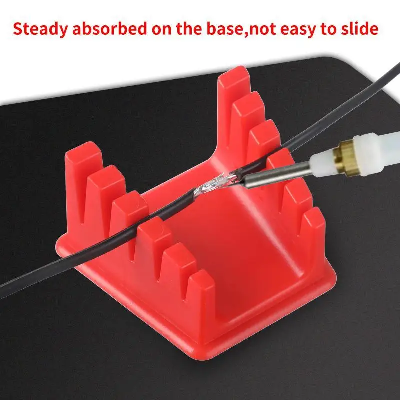 Soldering Station Wire Holder Multi Slot Cable Fixing Bracket Heat Resistant Wire Clamp For PCB Welding Workbench Maintenance