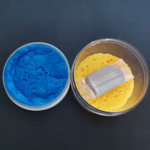 Small Clay Moisturizing Box Silver Clay/copper Clay Seal Storage Box Handmade DIY Silver Jewelry Pendant Ring Auxiliary Tool