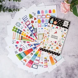 1345 Pcs Cartoon Planner Stickers Diary Scrapbook Label  StickersDIY Creative Decorative Supplies Stationery Stickers