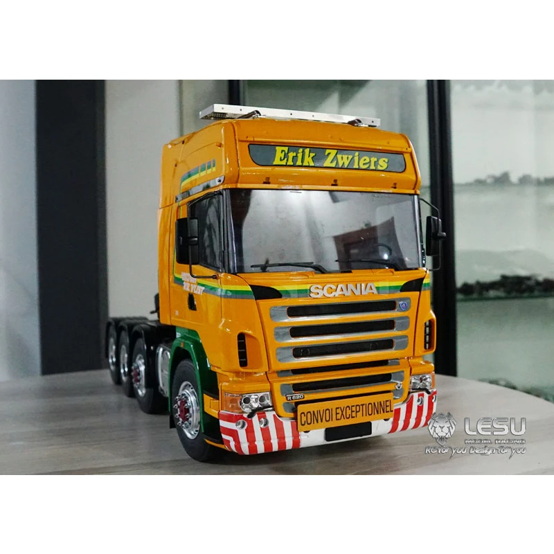 LESU 1/14 Tamiya trattore camion telecomando cabina giocattolo supporto luce simulazione pedale decorativo G-6192