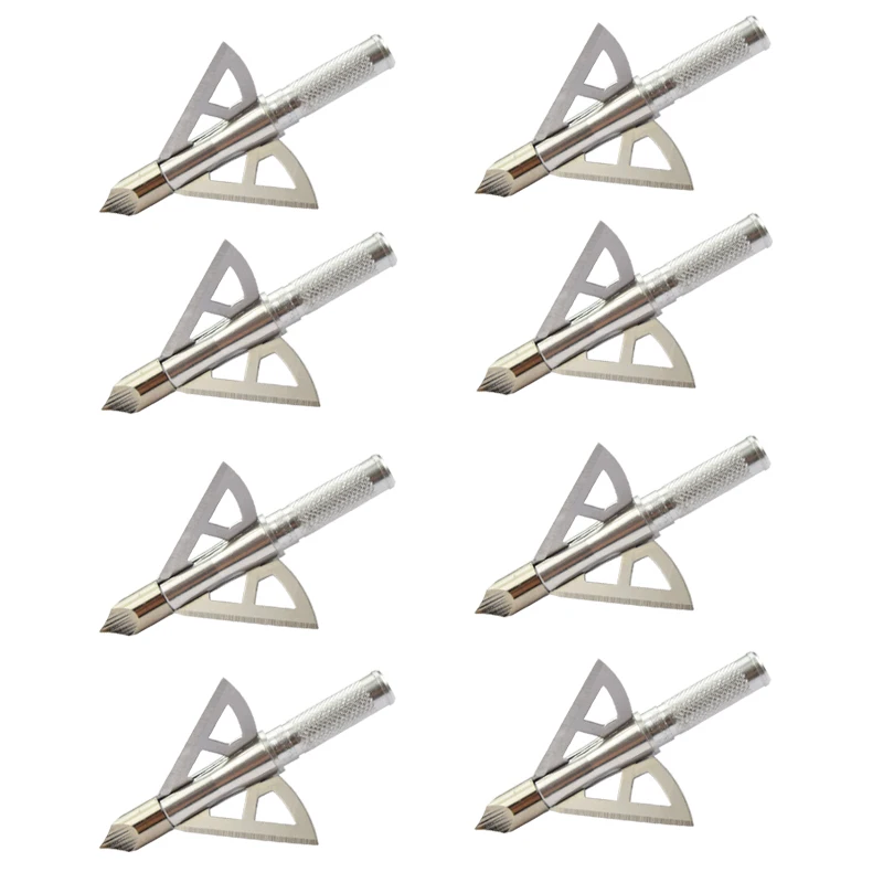 

12 шт., 100-зернистые наконечники для стрел, наконечник для стрельбы из лука, охотничьи луки для стрельбы из лука на открытом воздухе