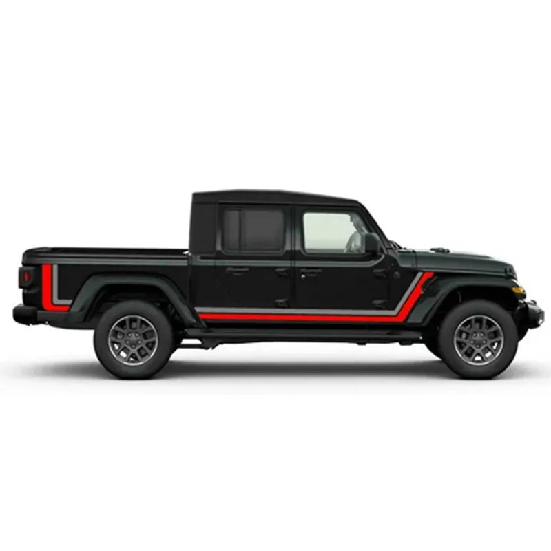 

Car Stickers FOR JEEP Wrangler Gladiator JT Body Decor Offroad Vinyl Modified decoration Decals Decor Auto Accessories
