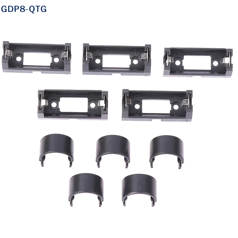 NEW NEW 5 PCS Plug-in CR123A Battery Holder 16340 Battery Box LIR123A Battery Storage Box CR123A Battery Box Cover For PCB DIY