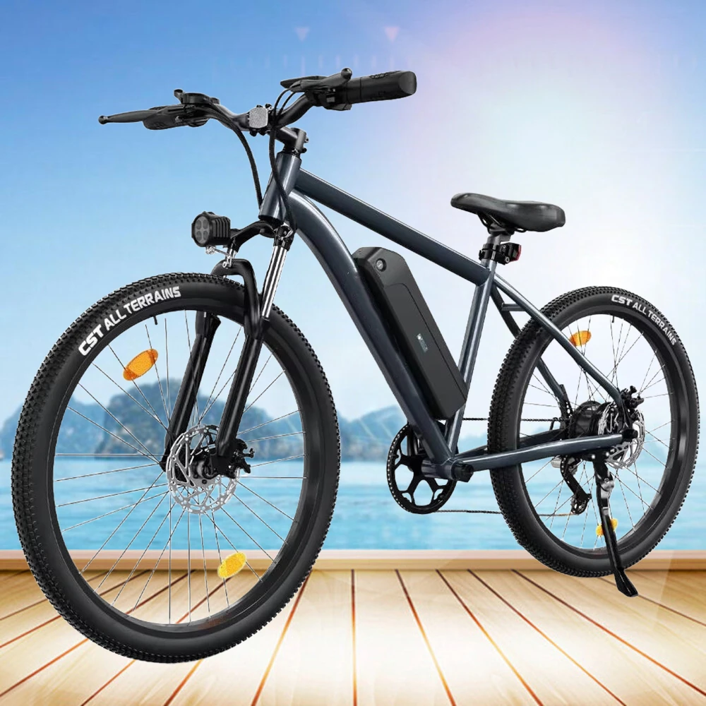 

750W Peak Motor 26" Electric Motorcycles Mountain E Bike For Adults, 23Mph 33Miles 10.4AH 15.6AH Adults Electric Bicycle Ebike