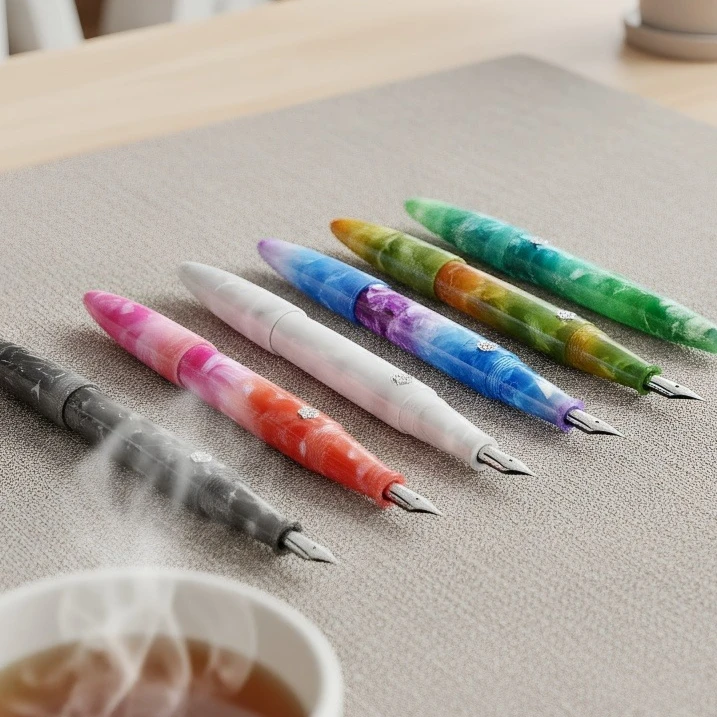 RIIMOO 531 Future Series Fountain Pen EF F Nib Retro High-end Gift for Women Girls Students Writing School Supplies