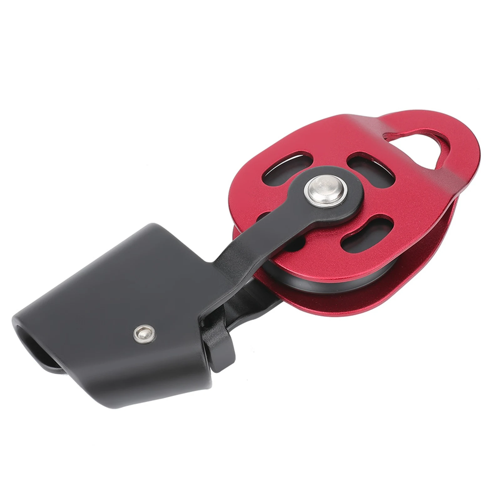 

4KN Aluminium Heavy Duty Single Swivel Rope Pulley Block for 8-12mm Rope Climbing Pulley