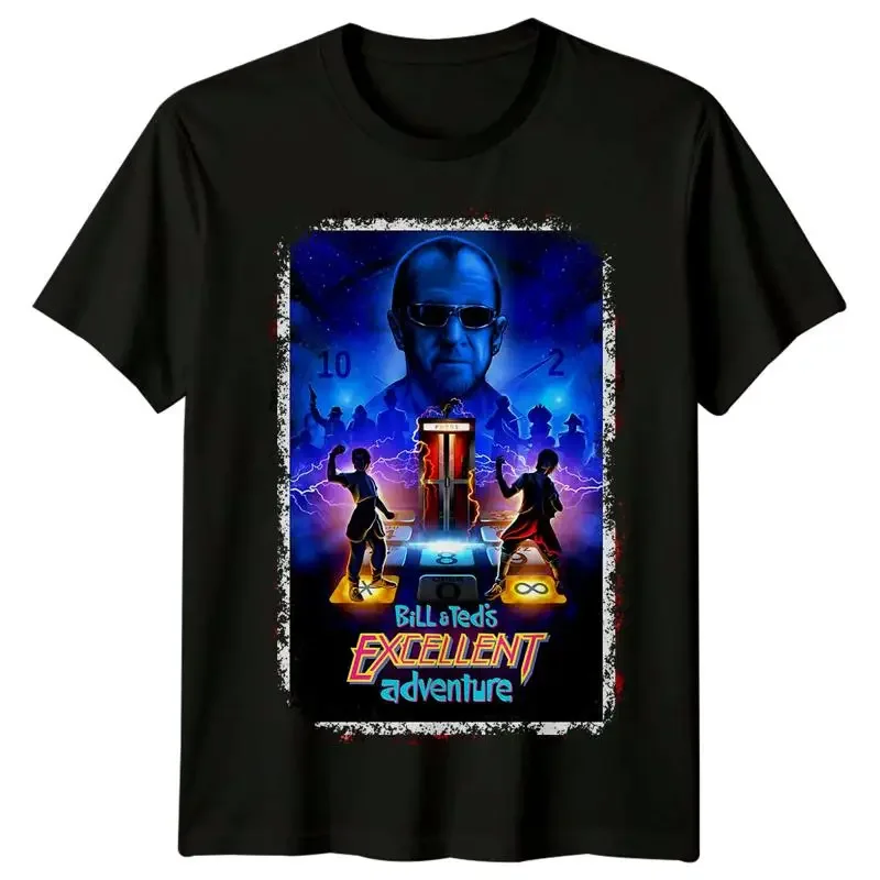 Bill Ted's Excellent Adventure 1989 Movie Poster Inspired T shirt Retro