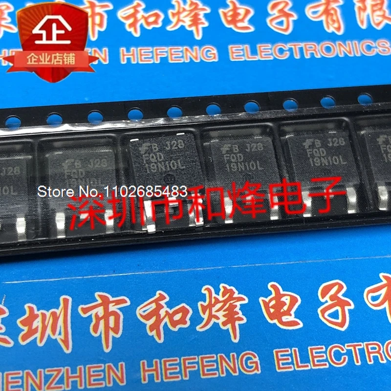 

（10PCS/LOT）FQD19N10L TO-252 100V 15.6A