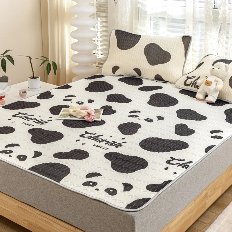 بارد لينة تنفس اللاتكس التبريد حصيرة 1/2/3 قطعة طوي المحمولة آلة قابل للغسل الصيف غرفة نوم غرفة الضيوف شقة BnB #6