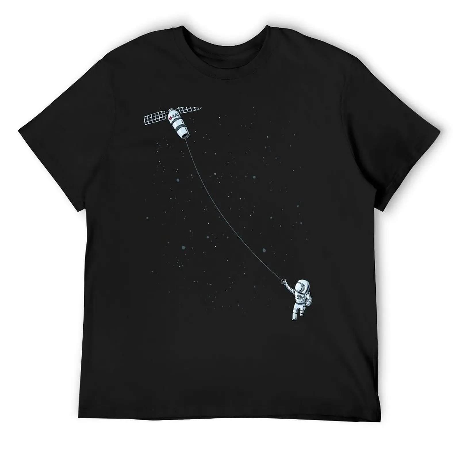 Satellite Kite T-Shirt cheap stuff baggy shirts men clothing