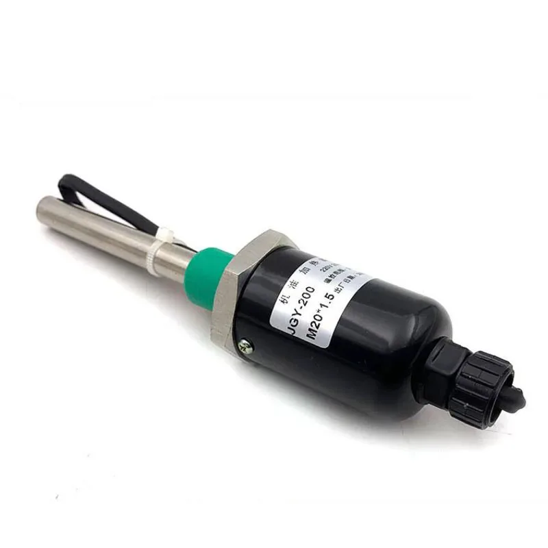 220V Diesel Engine Oil Sump Heater Automatic Thermostatic Heating Rod for Generator Oil Tank Preheating Accessory