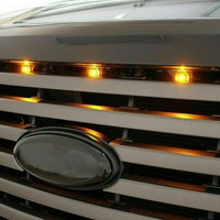 6x Front Grille Bumper Grill Hood Amber LED Lights For Dodge RAM 1500/2500/3500 Car Exterior Decorative Lights