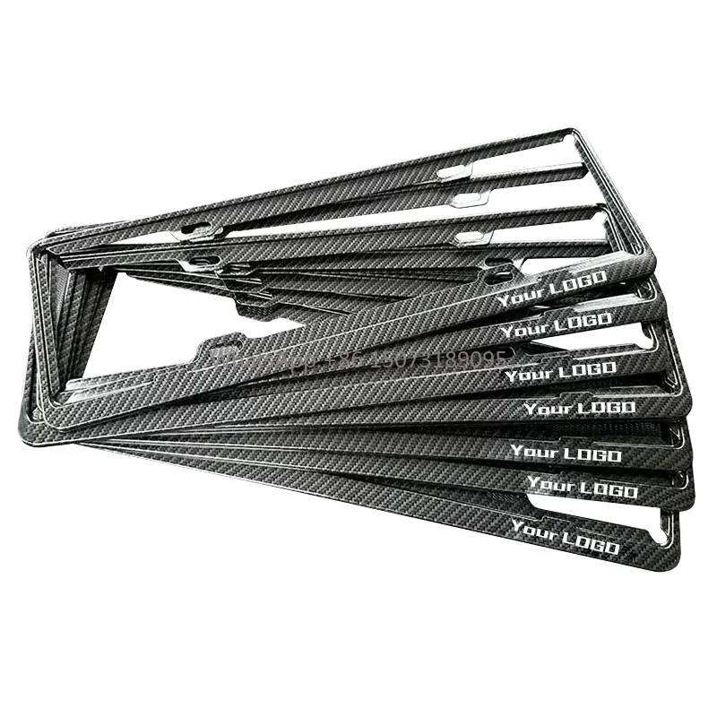 

Рамка номерного знака мотоцикла из углеродного волокна Audi Matte Red Flash 3D Fiber Номерные знаки Tag Apr Подложка Tesla Model 3