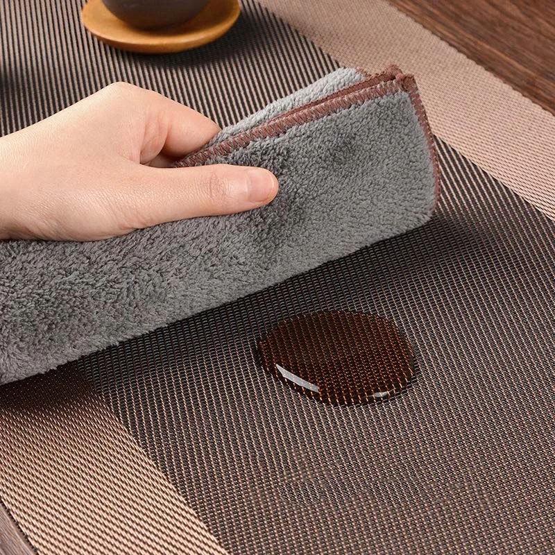 Table Runner PVC Oil-proof Waterproof Luxurious Restaurant Decor Wedding Party cloth Flag Household Runners New