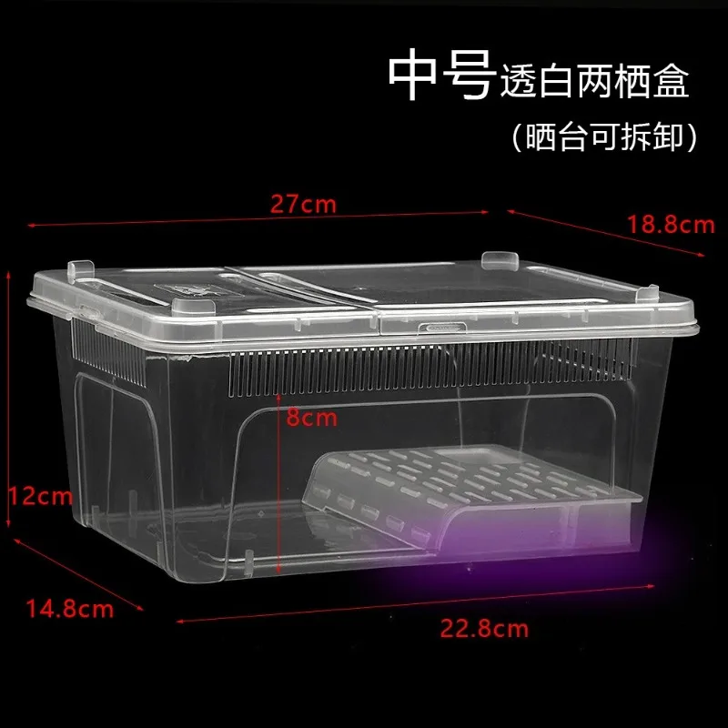 صندوق تربية الحيوانات الأليفة، خزان السلحفاة، صندوق تربية السحلية البلاستيكية، صندوق تربية الضفدع الجارديان، ثعبان الحيوانات الأليفة، العنكبوت، الحلزون، دودة القز الطفل