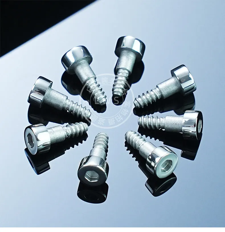 For Casio G-SHOCK GM-2100, GM-110, and GM-5600: Side Case Screws and Dial Mounting Screws—Small Replacement Parts for Repair