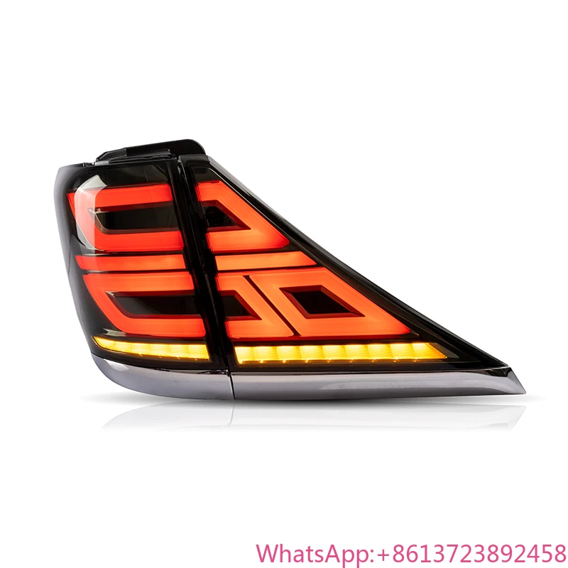 

VLAND Factory New Design Full Led Sequential Rear Lamp 2th Gen AH20 Vellfire Taillights 2008-2015 Tail Light for Toyota Alphard