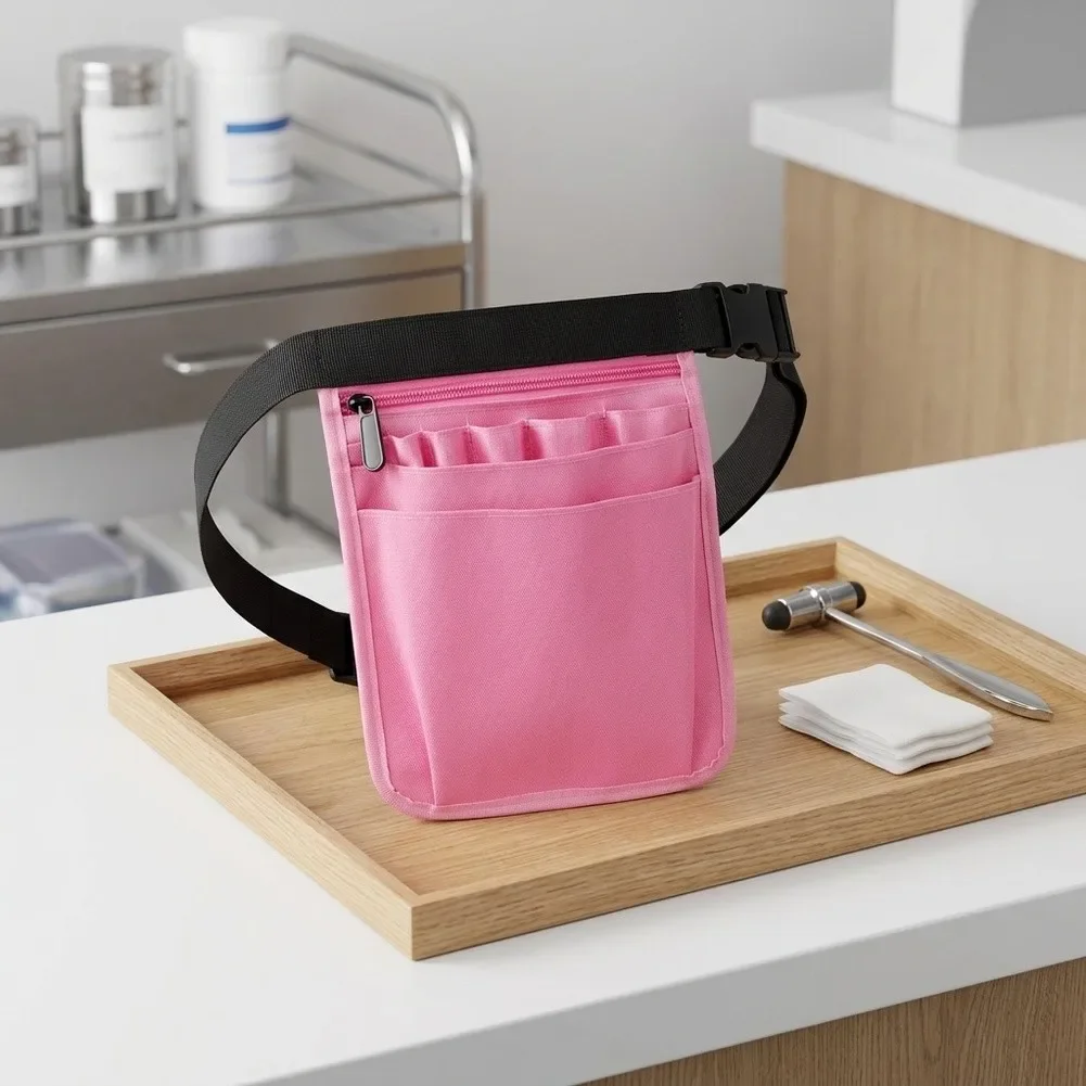 25 X 18 Cm Waterproof Storage Bag Waterproof Organizer For Professionals Multi-compartment Pocket Adjustable And Removable Belt