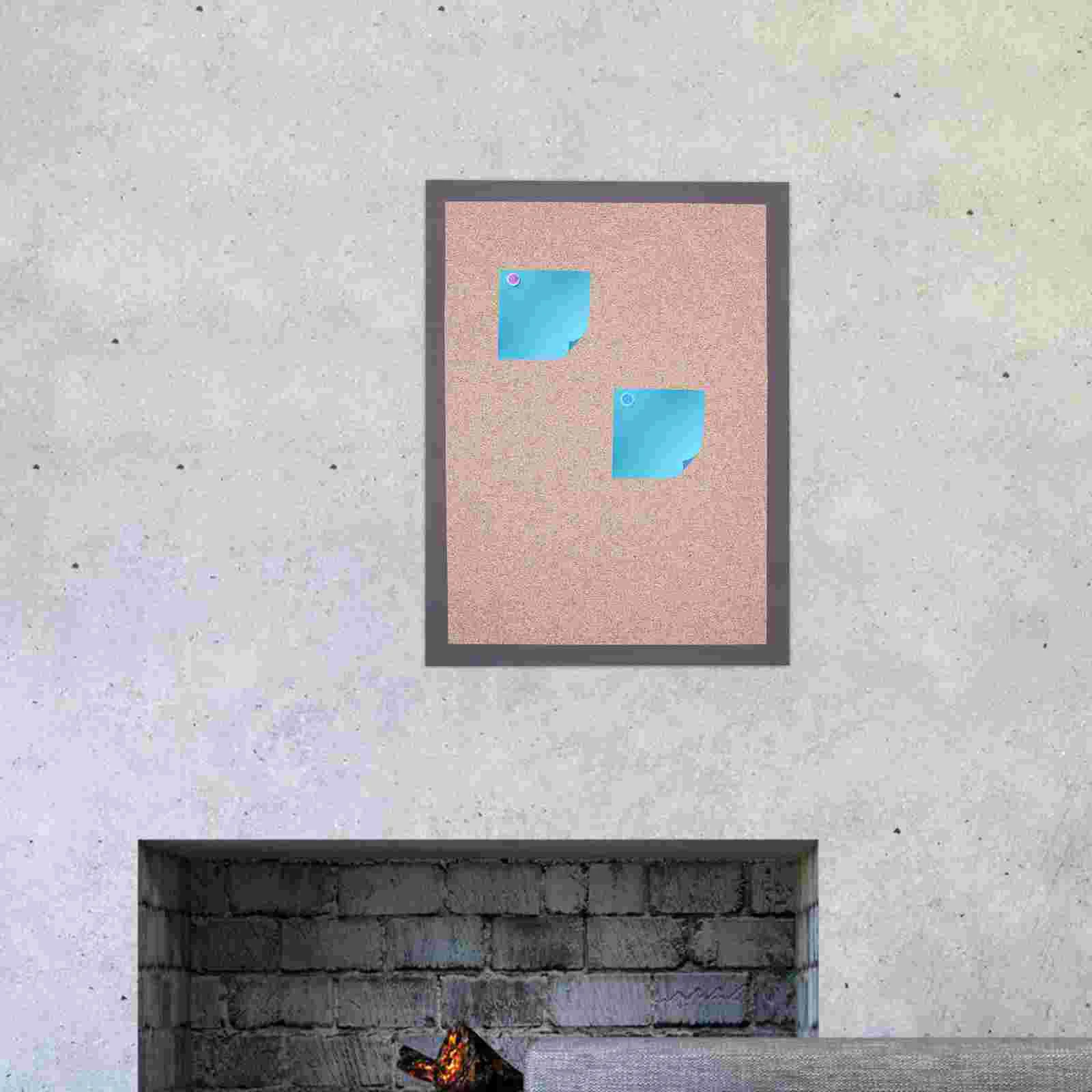 Message Board Bulletin Office Notice Boards Decorative for Black Border Rubber Rectangle