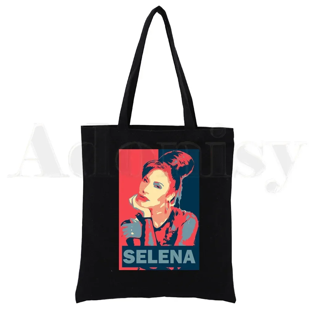 

Vintage 90s La Reina SELENA QUINTANILLA Handbags Canvas Tote Shopping Bags Reusable Shopping Bag Eco Foldable