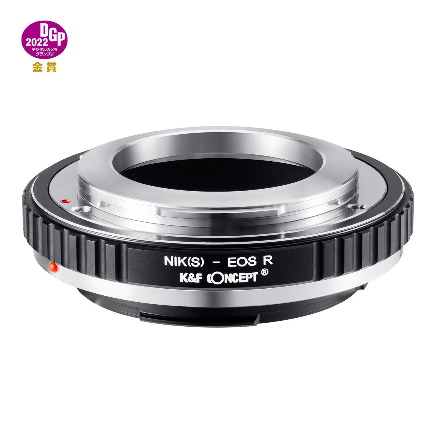 K&F Concept NS to RF Lens Adapter Nikon S to EOS R for Canon EOS RP R5II R1 R3 R5 R50 R6 R6II R7 R8 R10 R100