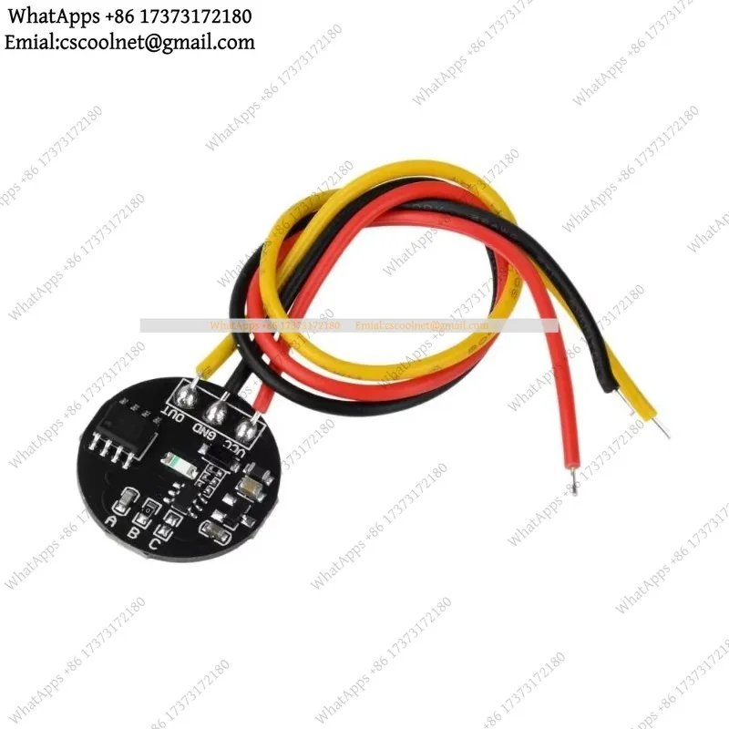 JS03 3-24V capacitive touch key switch sensor module jog/latch 10A control board for LED light door access DIY