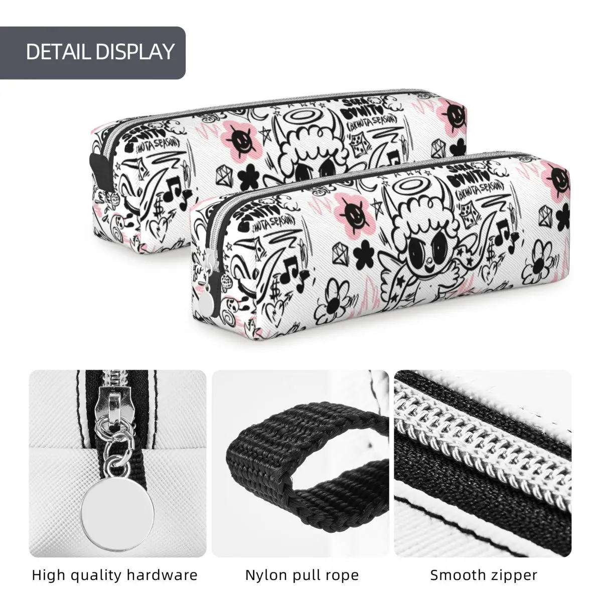 Creative Bichota Season Karol G Pencil Case Manana Sera Bonito Pencil Box Pen Holder Big Capacity Bags Office Zipper Accessories