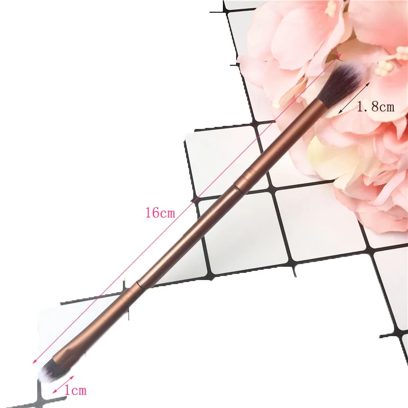 1Pc Double Headed Blending Eyeshadow Shading Socket Brushes Shadow Brush Nose Brush Nose Shadow Beauty Cosmetics Tools