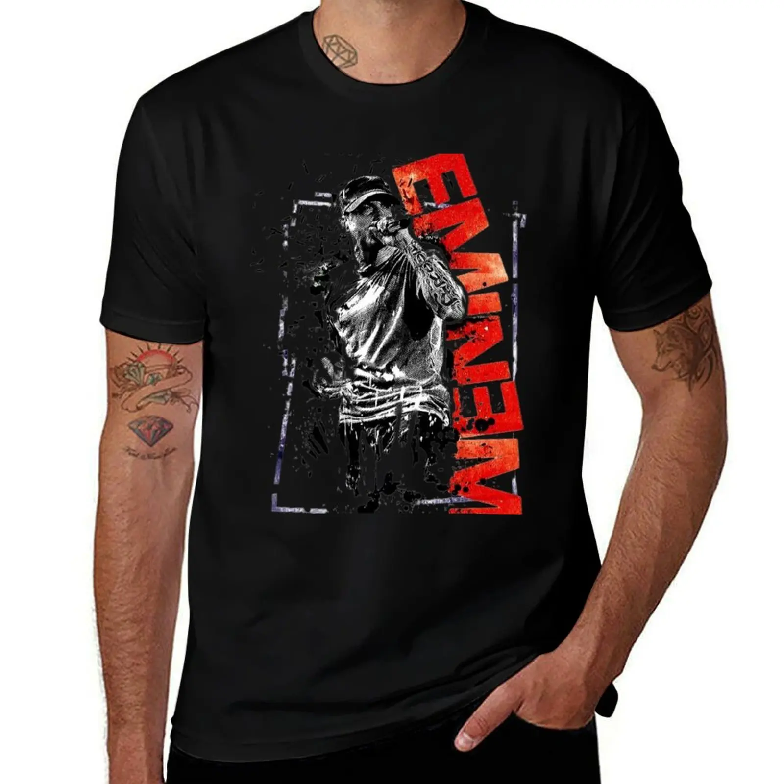Eminem T-Shirt Sports Casual Breathable Tee Shirt