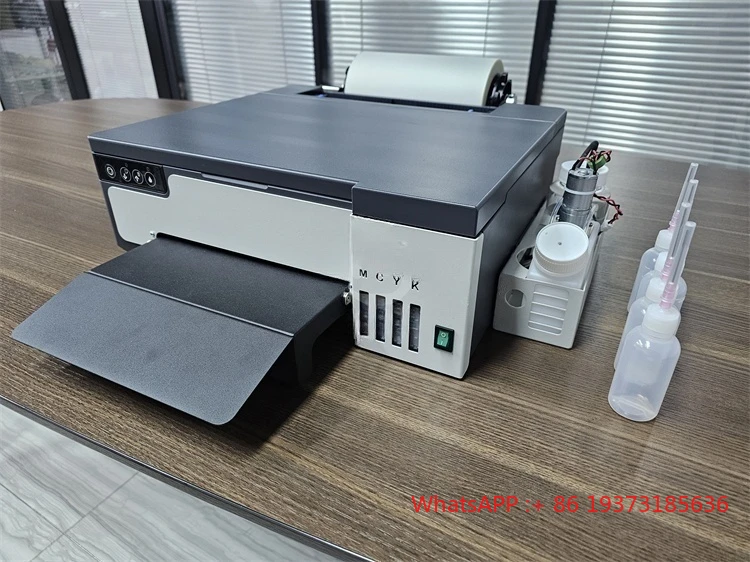 وصول جديد سريع XP600 رئيس A4 L8050 / L8058/ L805 الحبر الأبيض خلط Dtf التي شيرت آلة الطباعة لفة فيلم DTF طابعة لإبسون