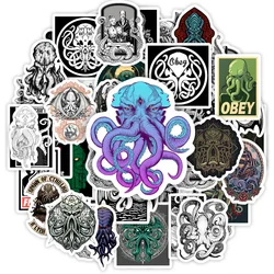 Cthulhu Mythos Stickers Lovecraft Horror DIY Toy Gift Decorative Graffiti Decal for Phone Laptop Bottles Luggage Waterproof