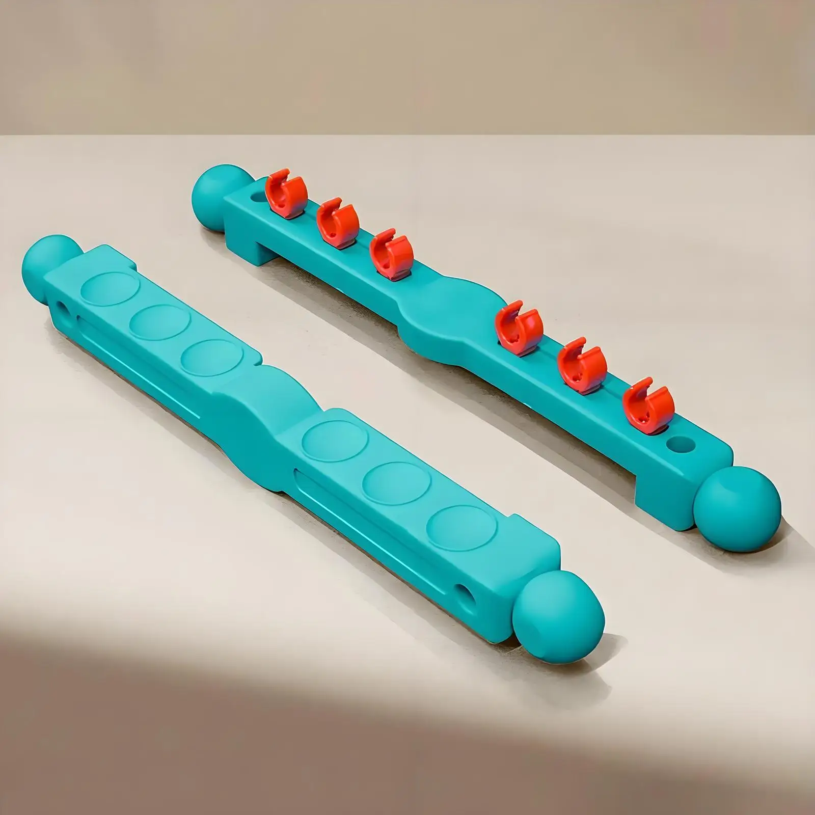 Billiard Pool Cue Rack Cue Rest Display Stand Wall Mount 6 Cues Organizer for Home Commercial