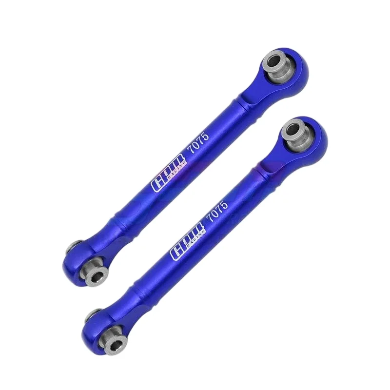 2Pcs Aluminum Front Steering Tie Rod,for ARRMA 1/8 MOJAVE 4X4 4S BLX Desert Truck RTR-ARA4404T1/T2 Upgrade Parts
