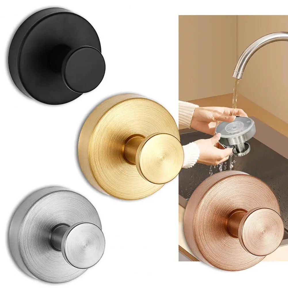 1/2/4Pcs Suction Cup Hooks 11Lbs Load-capacity Bathroom Hook Drill-Free Installation Removable Towel Hangers Storage Hooks