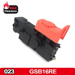 220V Speed Control Switch Replace For Bosch GSB16RE GSB 16 RE Electric Hammer Drill Plastic Speed Control Switch Spare Parts