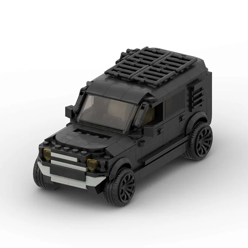 MOC Kreative Bausteine Stadt-Sportwagen Technisches Renn-SUV Geländewagen-Modell DIY Kinder-Puzzle Bausatz Spielzeug Geburtstagsgeschenk für Jungen – Detail 2