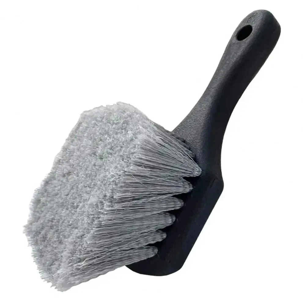 Car Wheel Cleaning Brush Detail Brush Short Handle Tire Rim Washing Brush Vehicles Cleaning Maintain Accessories Set For Auto In image 5