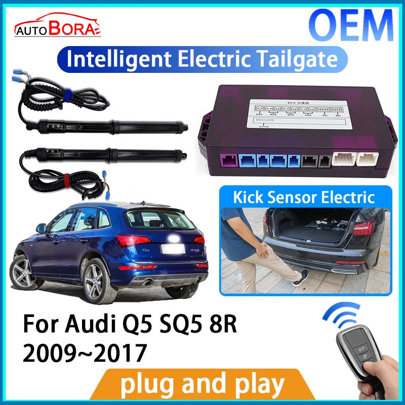 

AutoBora Intelligent Electric Tailgate Automatic Lifting Kit Remote Control Opener Trunk for Audi Q5 SQ5 8R 2009~2017