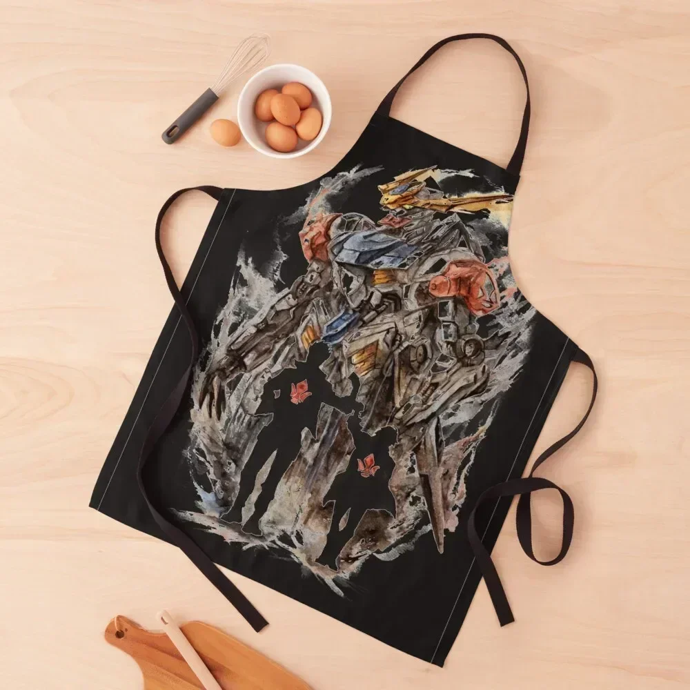 

Iron Blooded Orphans Apron Dress Goods For Home And Kitchen Woman Work painters Apron