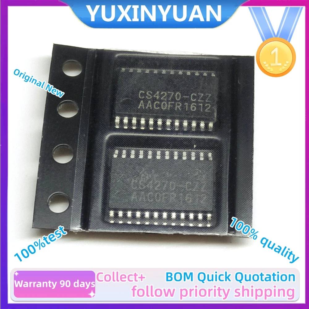 1PCs/Lot New Original CS4349-DZZ  TSSOP24 CS4270-CZZ CS5340-CZZ CS53L21-CNZ CS42L52-CN2 CS5341-CZZ  Chips In STOCK 100%Quality