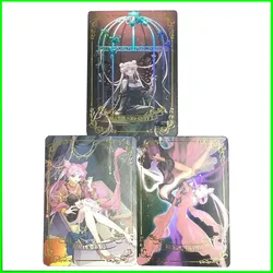 Bishoujo carte da collezione giochi per ragazzi giocattoli giochi da tavolo regali di compleanno fai da te anime kamado aoieda rem kanzaki aoi carte flash premium