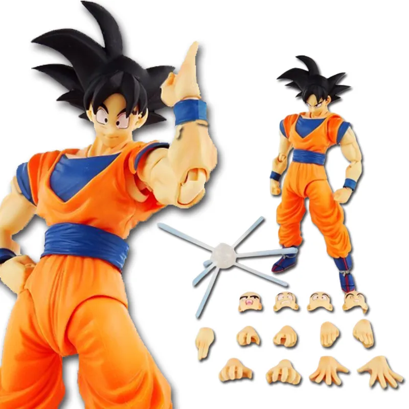 SHFiguarts Anime Dragon Ball Z Action Figure Son Gokou Figure Black Son Goku Collectible Model GBZ Toys For Kids Gift Dolls