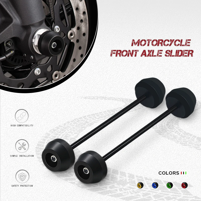 NEW S1000R Front Rear Axle Fork Wheel Crash Slider For S1000 R  s1000r 2013-2022 2023 2024 Motorcycle Falling Protector Pad