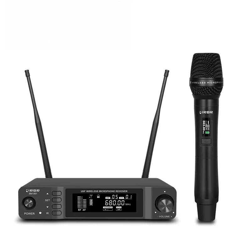 

True Diversity Bm991 Uhf Single Channel Professional Wireless Microphone For Stage Performance