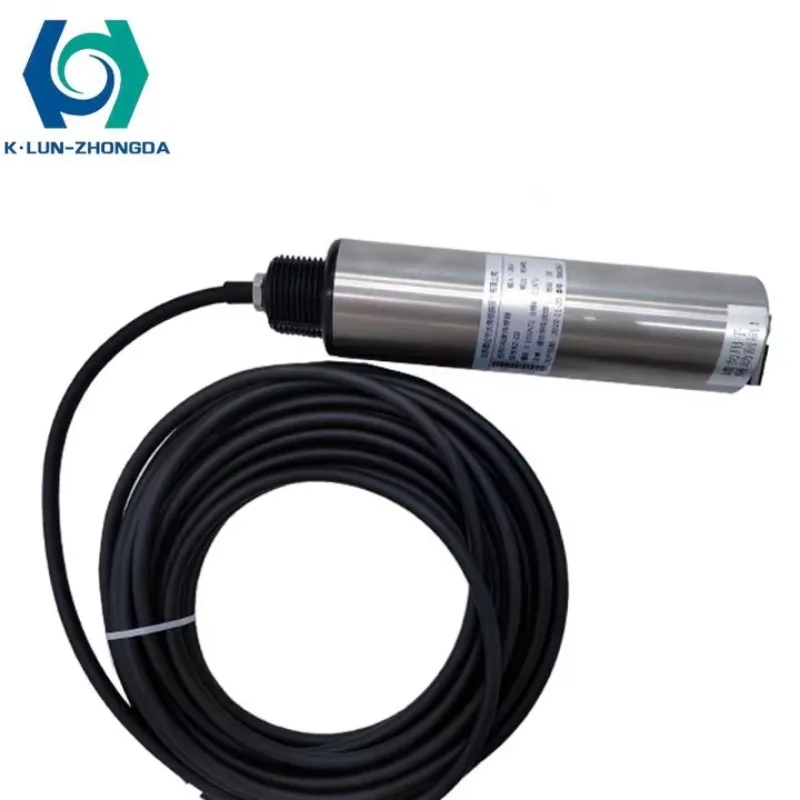 IP68 High Accuracy 0~200m Liquid Level Sensor 4~20mA RS485 Water Tank Level Sensor Piezometer