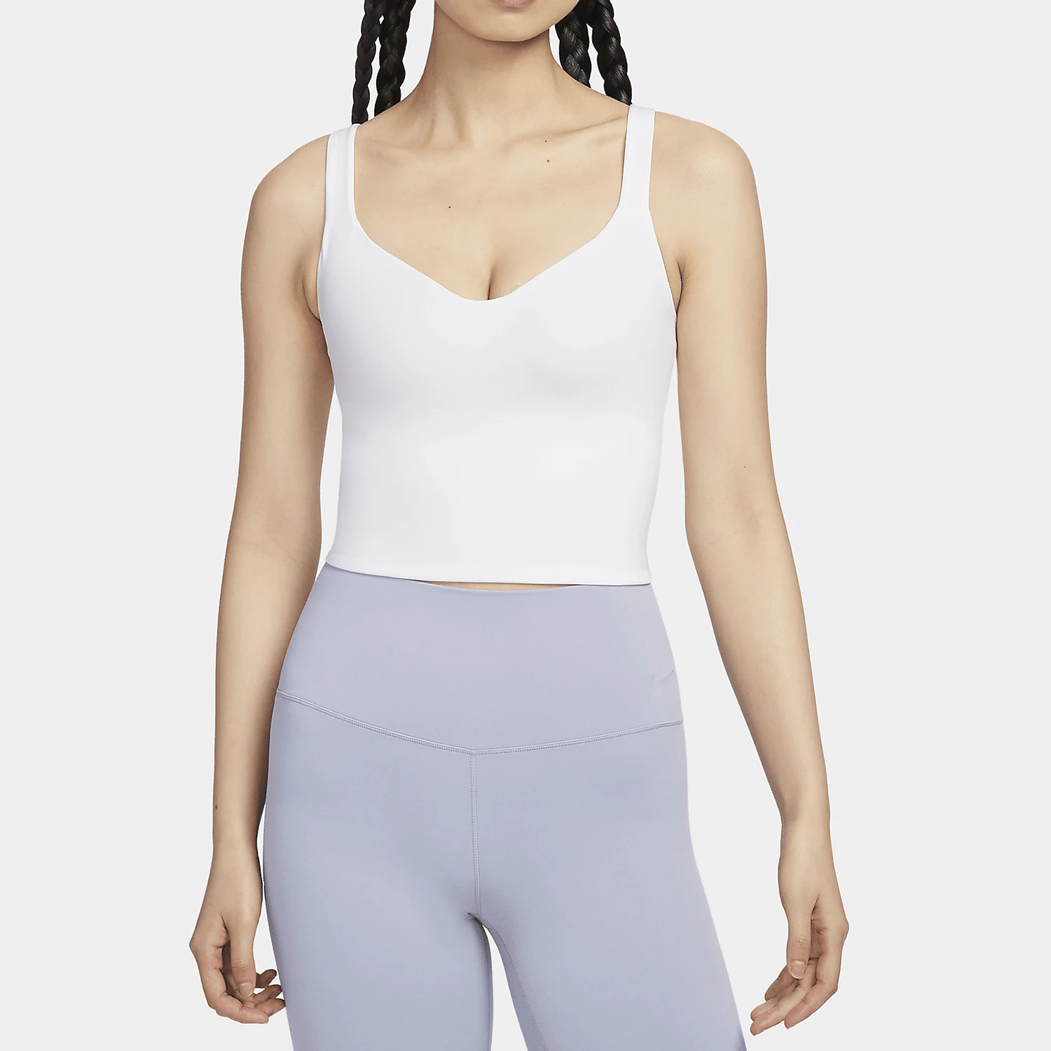 

Nike genuine Alate women's mid strength support pad underwear vest FN0544-100