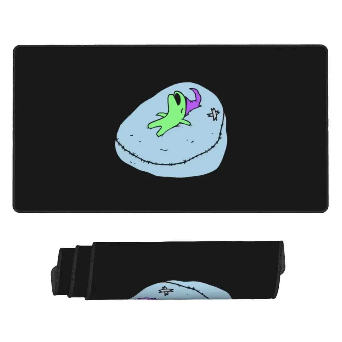 Large Mouse Pad Glep Sleeping Smiling Friends Gamer PC Laptop Mats Keyboard Carpet Computer Gaming Office Accessories Desk Mat