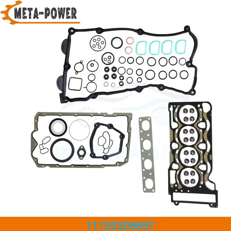 

Полный комплект ремонта прокладок двигателя 11120308857 для BMW N46, полный комплект прокладок, автомобильные аксессуары, ремонтный комплект, комплект прокладок головки блока цилиндров