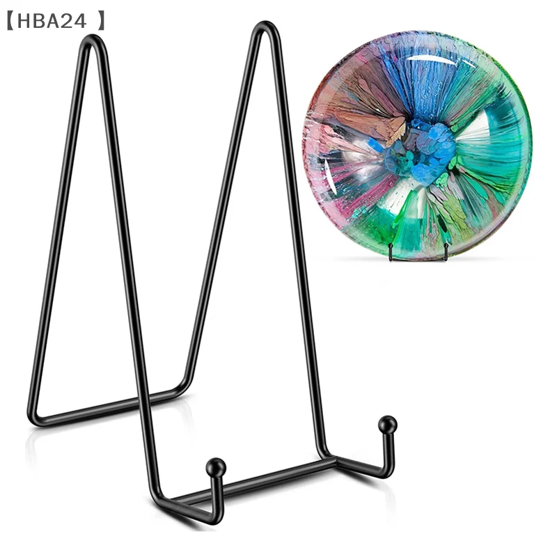 1/2/4 Pack 6 Inch Plate Stands For Display Metal Frame Stand For Book Picture Decorative Easel Art Craft Iron Rack Organizer