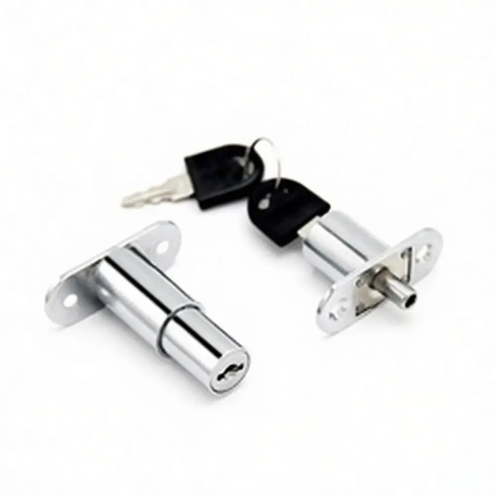 Secure Cam Lock For Mailbox File Cabinet Drawer Locker Zinc Alloy Cylinder Replacement Lock Hardware Industrial Home Supply